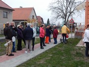 Předání  obecního Hřiště pro všechny generace na Vlkavě